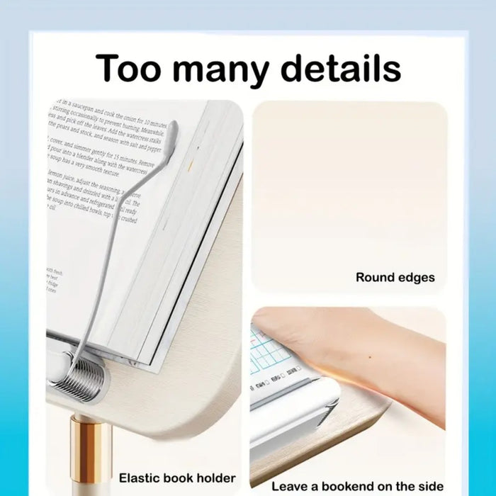 Adjustable Tablets Book Stand – Ergonomic Reading Holder