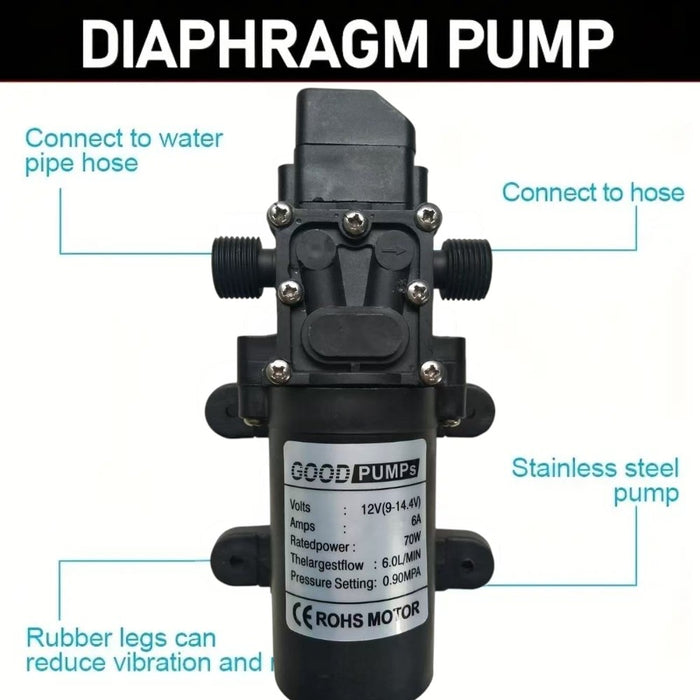12V 70W DC Water Pump