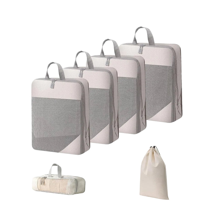 Compression Packing Cubes Travel Luggage Organizer Set- 6pcs