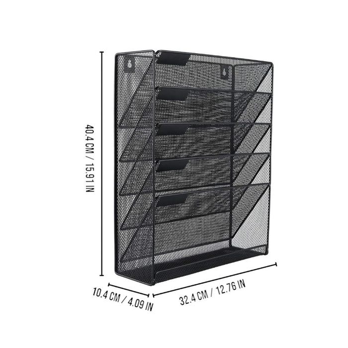 6 Tier Mesh File Organizer