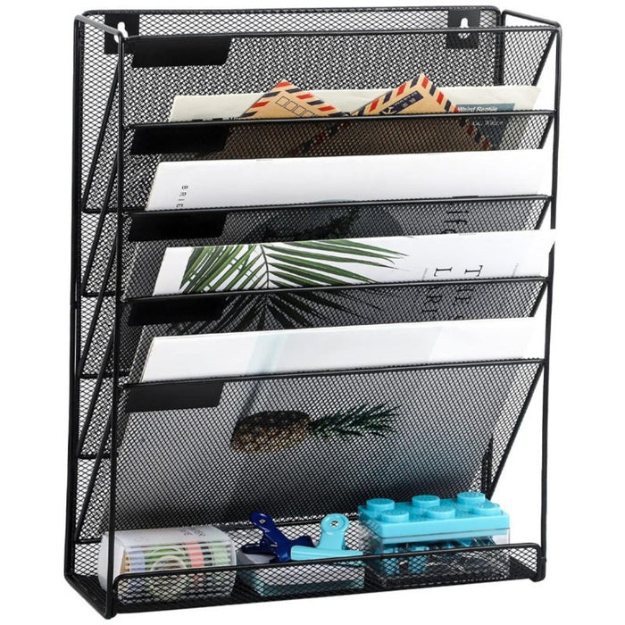 6 Tier Mesh File Organizer