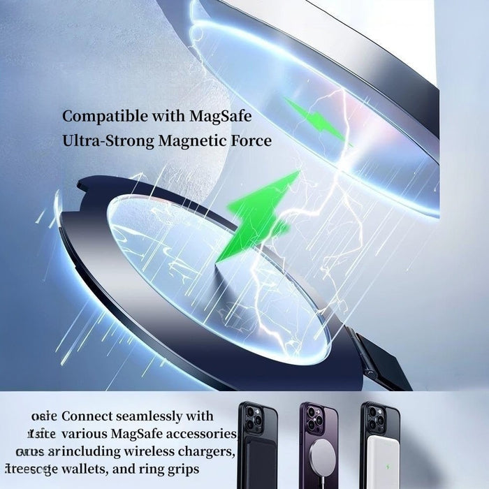 iPhone  Case with 360°Rotatable Magnetic Ring Stand