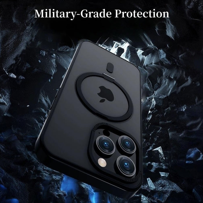 iPhone  Case with 360°Rotatable Magnetic Ring Stand