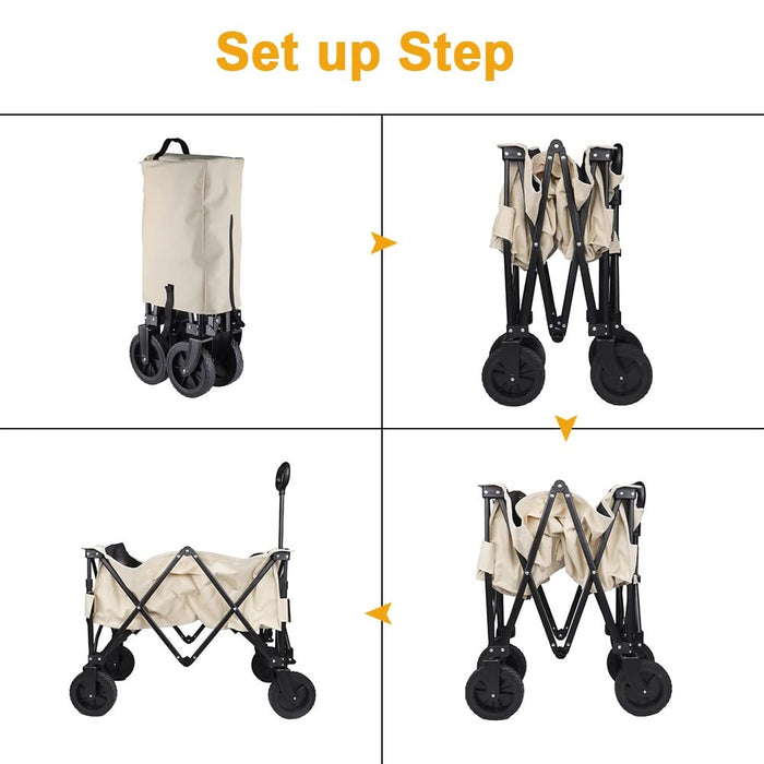 150L Pro Gather Folding Outdoor Utility Wagon
