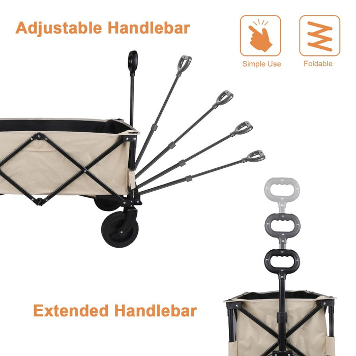 150L Pro Gather Folding Outdoor Utility Wagon