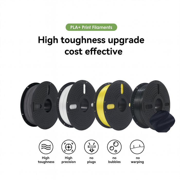 PLA+ Filament 1.75mm 1KG for 3D Printer