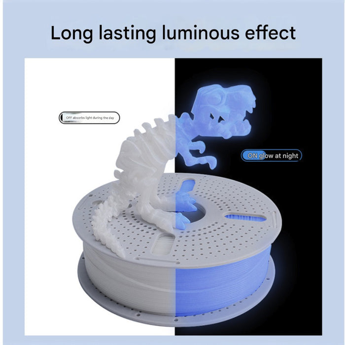 PLA Glow in the Dark Filament 1.75mm 1KG for 3D Printer