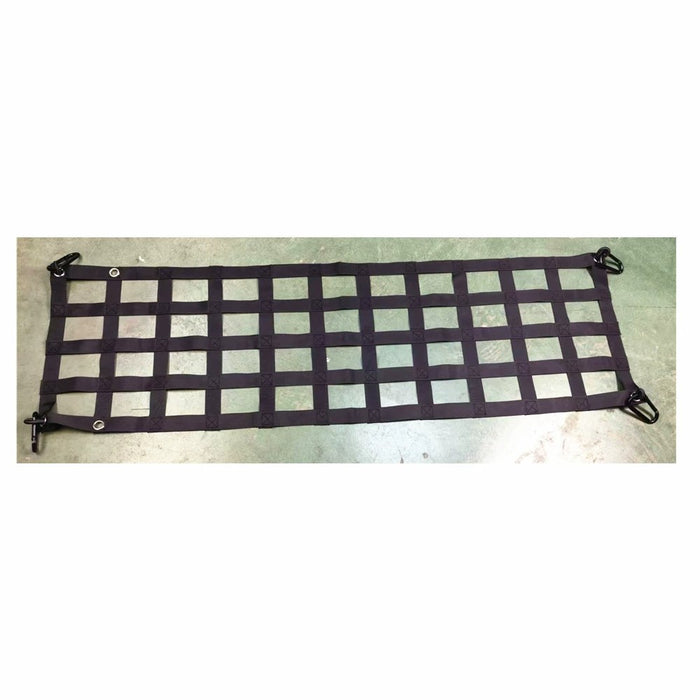 Truck Tailgate Cargo Net 152×46cm with Hooks and Elastic Buckles