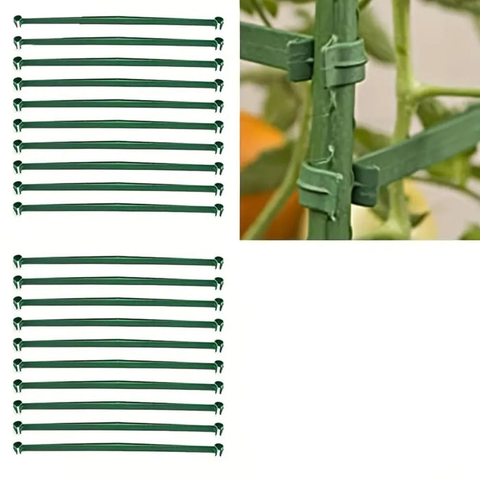16MM Garden Stakes Arms Expandable Garden Trellis Connectors- 20pcs