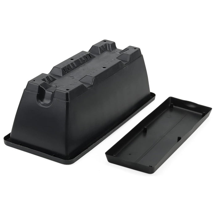 15L Rectangular Planter Box Set With Drainage Tray- 10 Pack