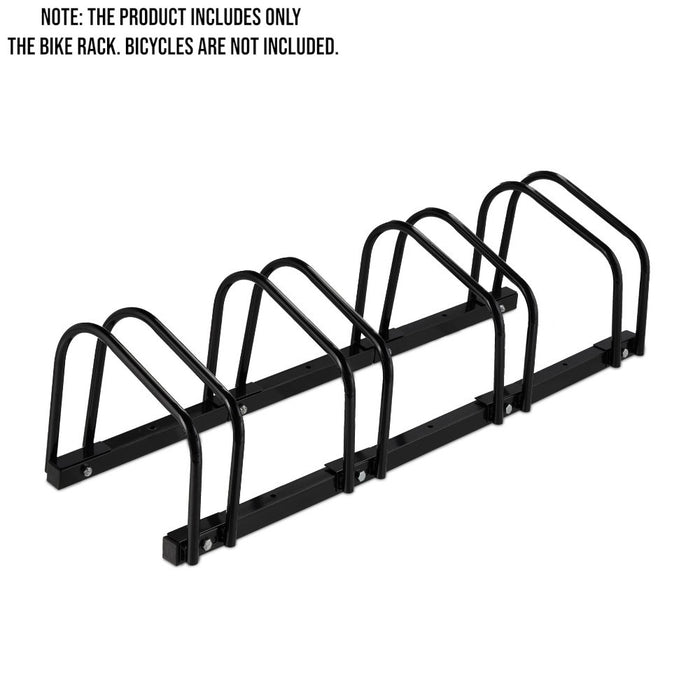 4 Bike Rack Floor Parking Stand Bicycle Storage Organizer