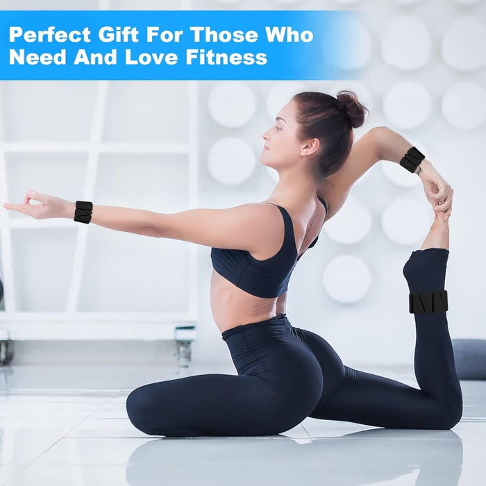 Adjustable Silicone Wrist Weights 2 lbs- 2 Pack