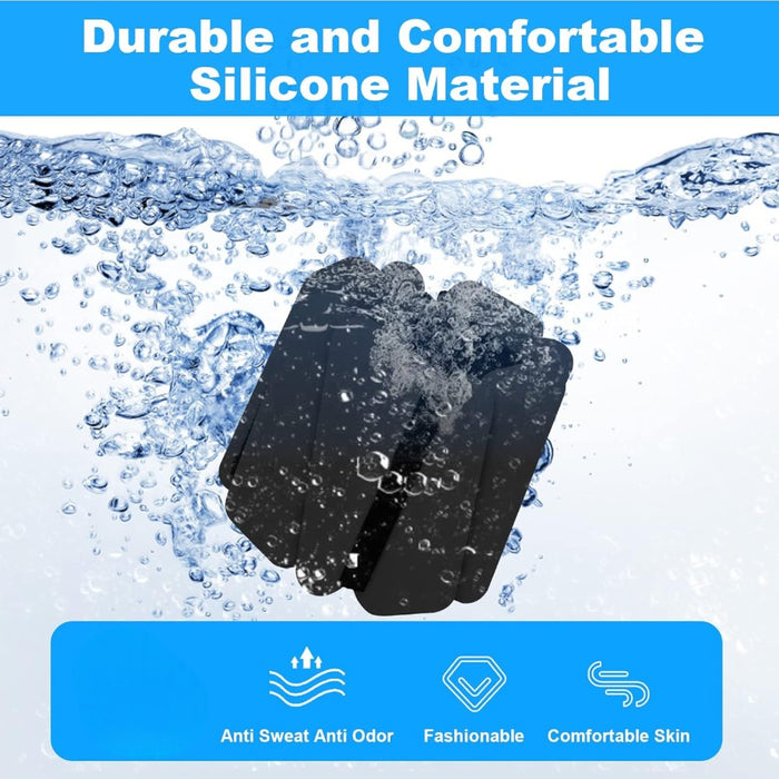 Adjustable Silicone Wrist Weights 2 lbs- 2 Pack