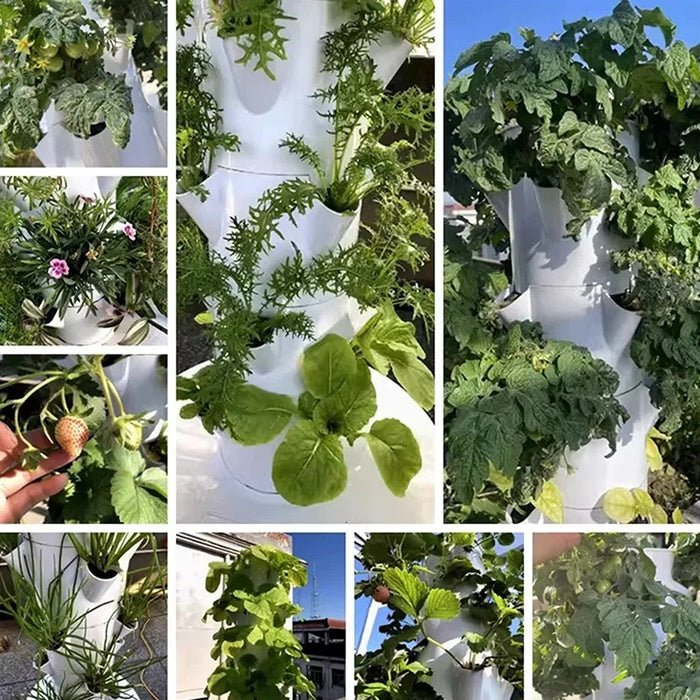 Vertical Soilless Hydroponic Tower Planter