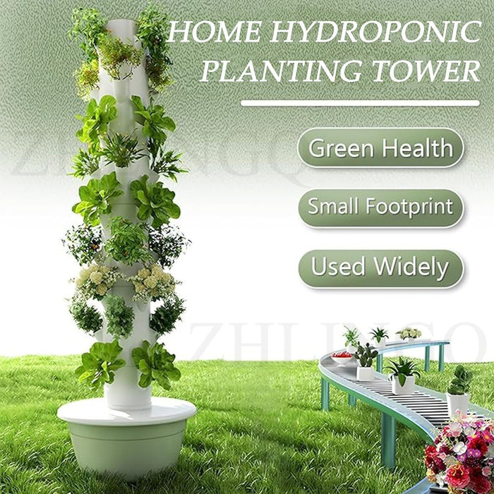 Vertical Soilless Hydroponic Tower Planter