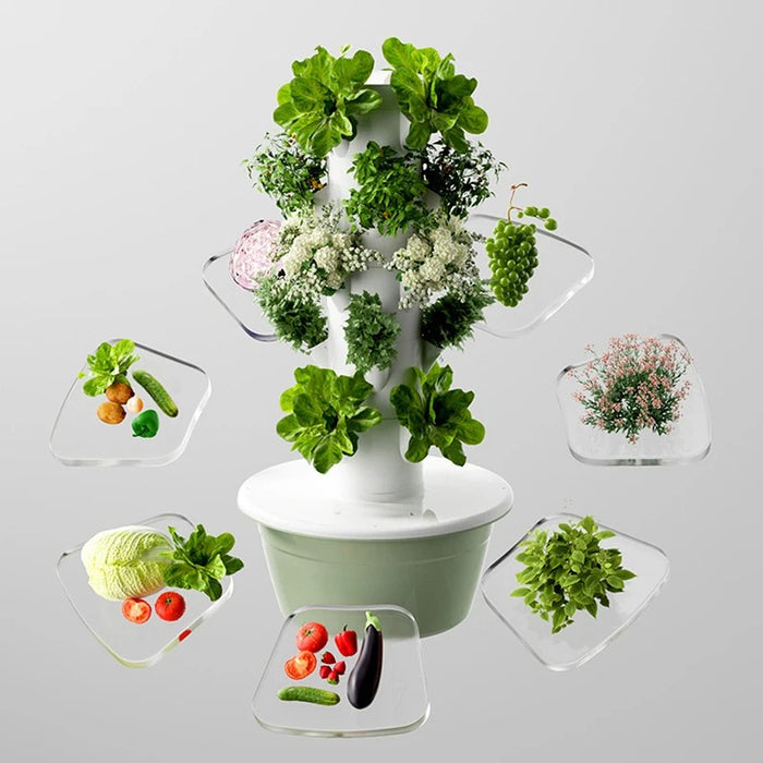 Vertical Soilless Hydroponic Tower Planter