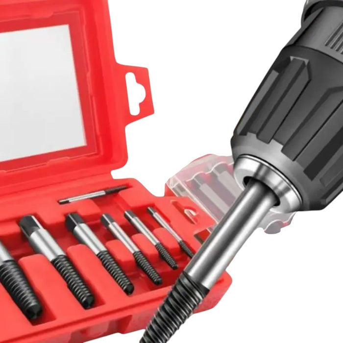 Damaged Screw Extractor Set-8Piece