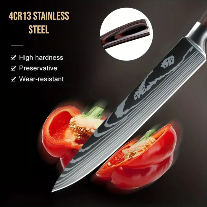 Kitchen Chef Knife Set-6 Piece