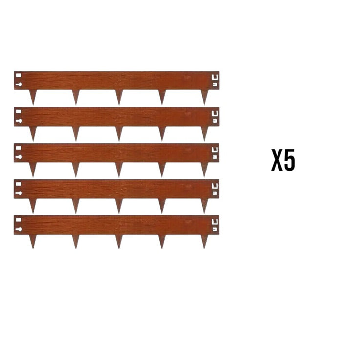 Metal Garden Landscape Edging-5 Pack