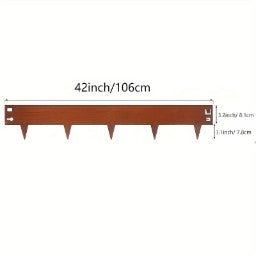 Metal Garden Landscape Edging-5 Pack
