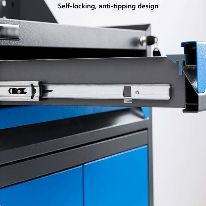 Tool Storage Cabinet with Pegboard And Drawer