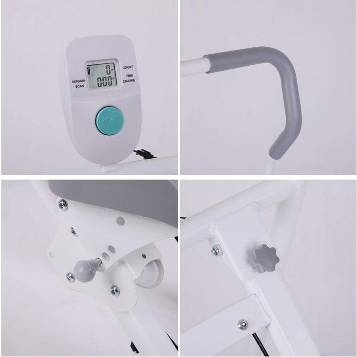 Foldable Climbing Stepper with Waist Twister