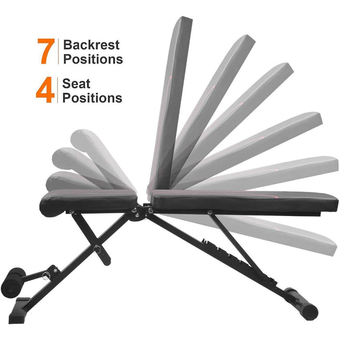 Adjustable Weight Bench for Full Body Workout