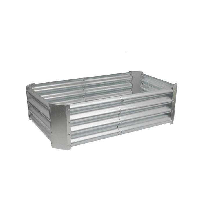 Rectangular Galvanized Raised Garden Bed Kit