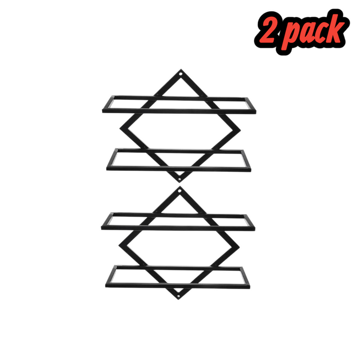 Wall Mounted Wine Rack -2 Pack