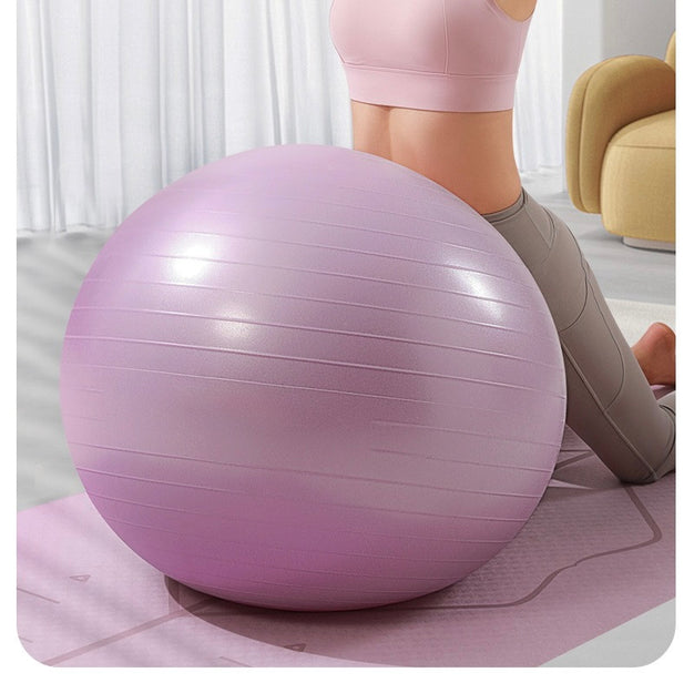 Yoga Ball Thick Anti-Burst Exercise Ball 65cm — Off The Back NZ