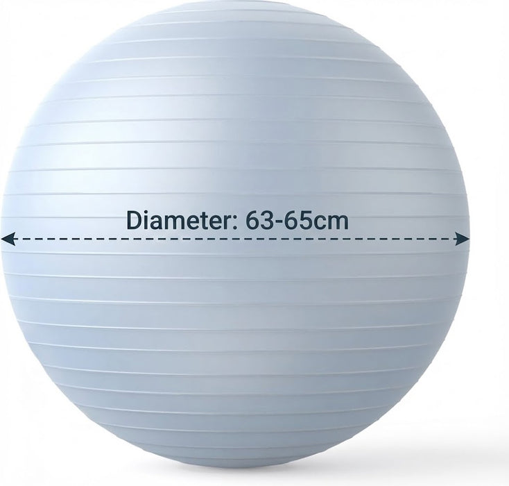 Yoga Ball Thick Anti Burst Exercise Ball - 65cm