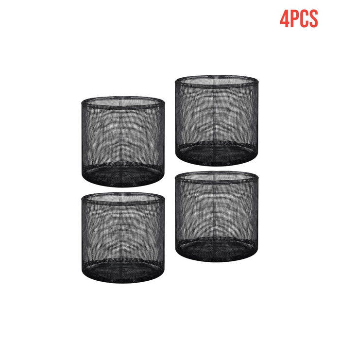 Aquatic Plant Mesh Bags Breathable Round Pond Baskets-4 Pack