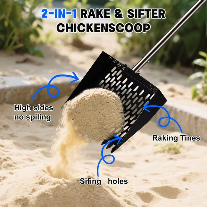 Metal Garden Spade Shovel Carbon Steel Head for Backyard Digging