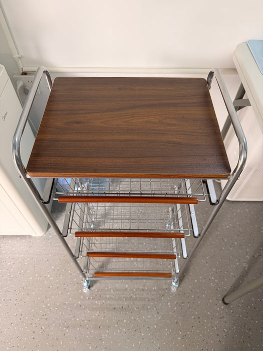 5 Tier Kitchen Craft Storage Cart Multi-Purpose Rolling Organizer