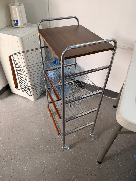 5 Tier Kitchen Craft Storage Cart Multi-Purpose Rolling Organizer
