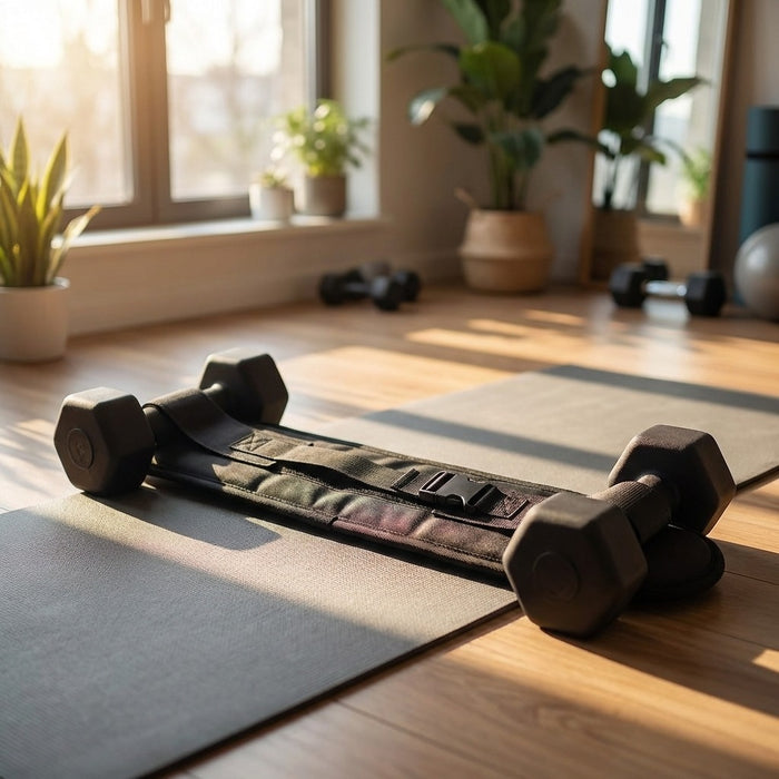 Glute Bridge Training Dumbbell Hip Belt