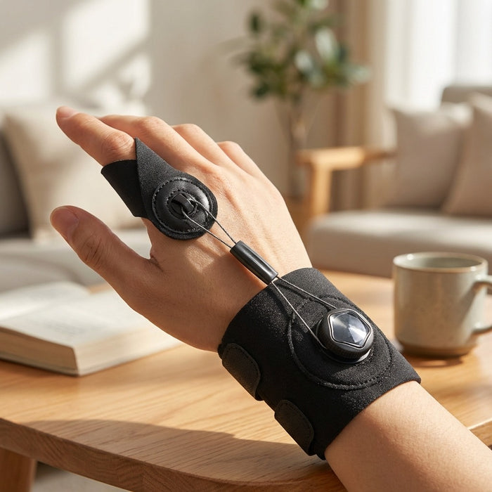 Rotary Finger Corrector Brace for Hand Tension Support Fits Wrist