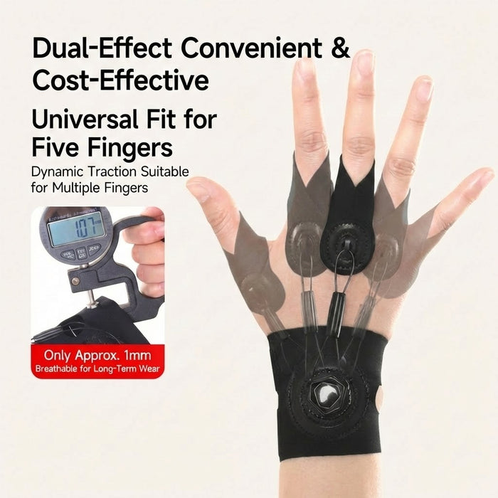Rotary Finger Corrector Brace for Hand Tension Support Fits Wrist