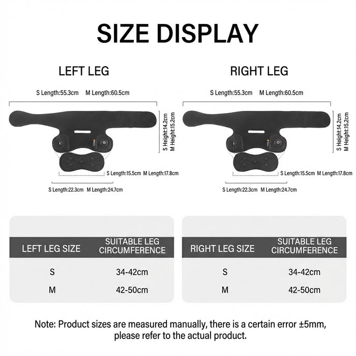 Knee Brace with Rotating Knob