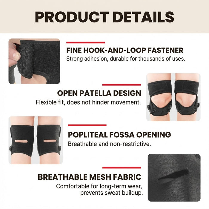 Knee Brace with Rotating Knob