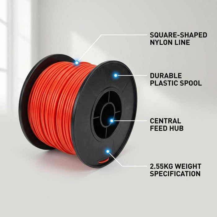 Square Nylon Trimmer Line