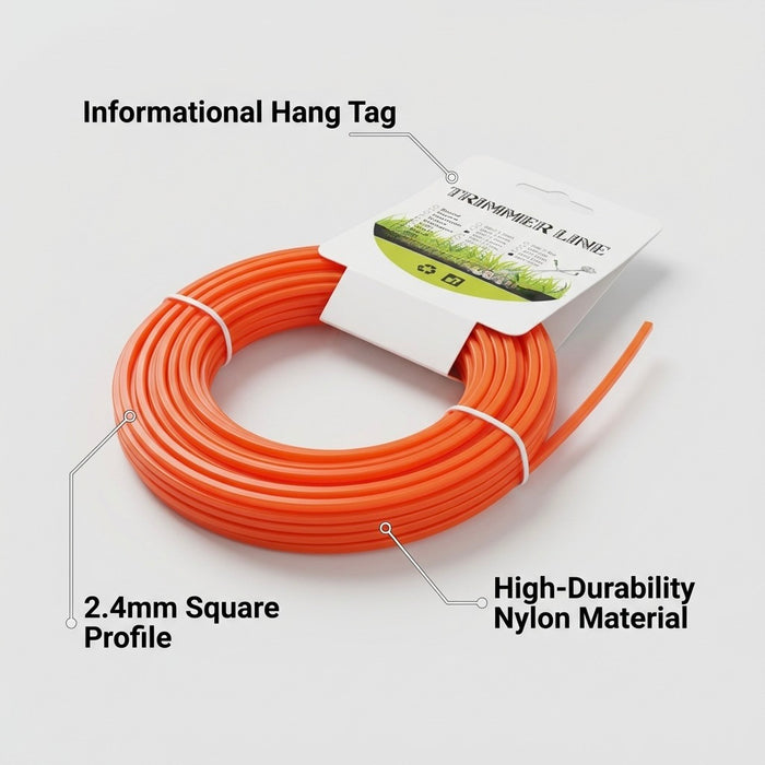 Square Nylon Trimmer Line