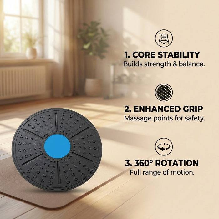 Wobble Balance Board with 360°Rotation