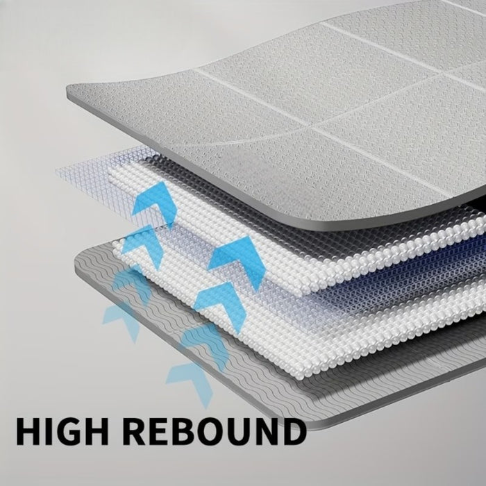 Folding Yoga Mat Exercise Mat for Home Fitness