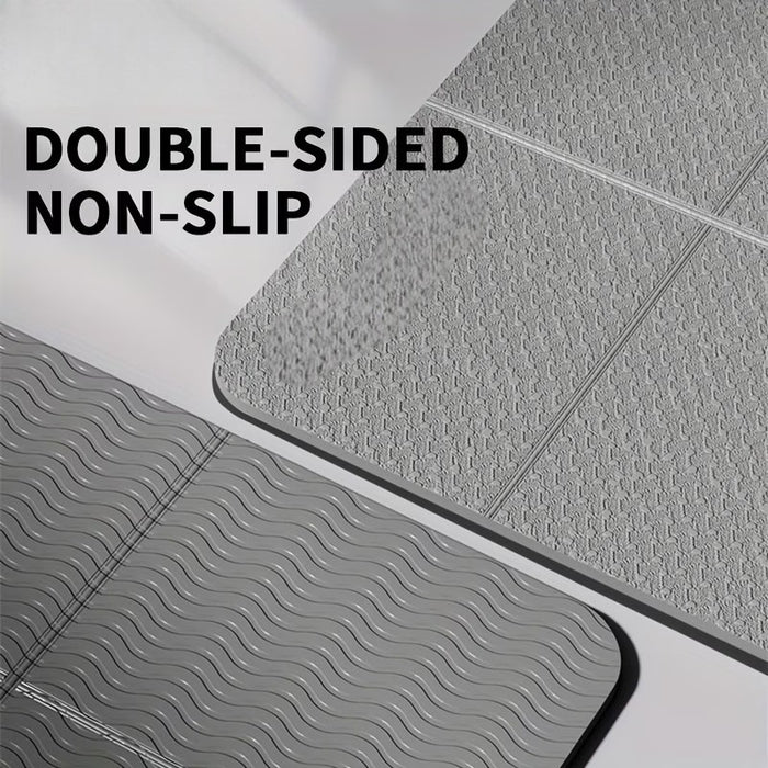 Folding Yoga Mat Exercise Mat for Home Fitness