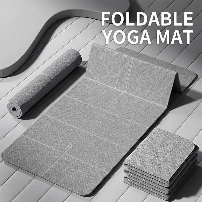 Folding Yoga Mat Exercise Mat for Home Fitness