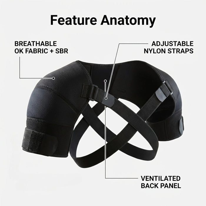 Double Shoulder Support Brace