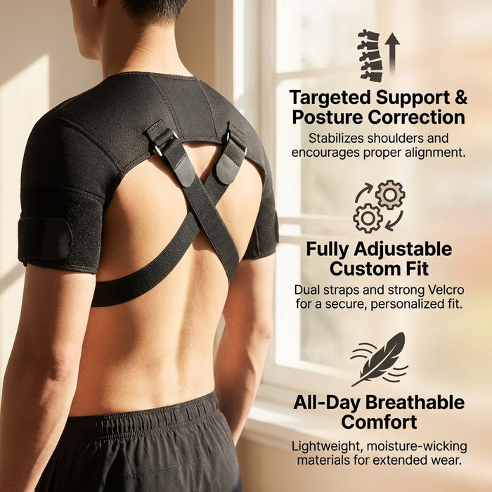 Double Shoulder Support Brace