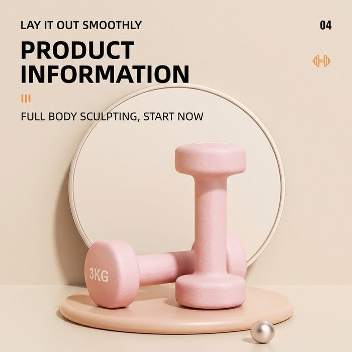 Set of 2 Dumbbell Hand Weights