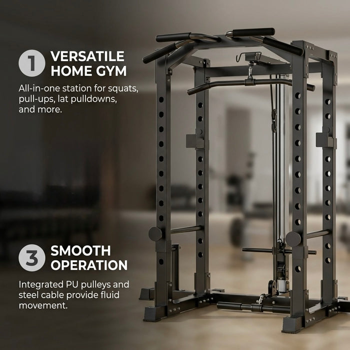 Multi functional Home Power Cage Squat Rack